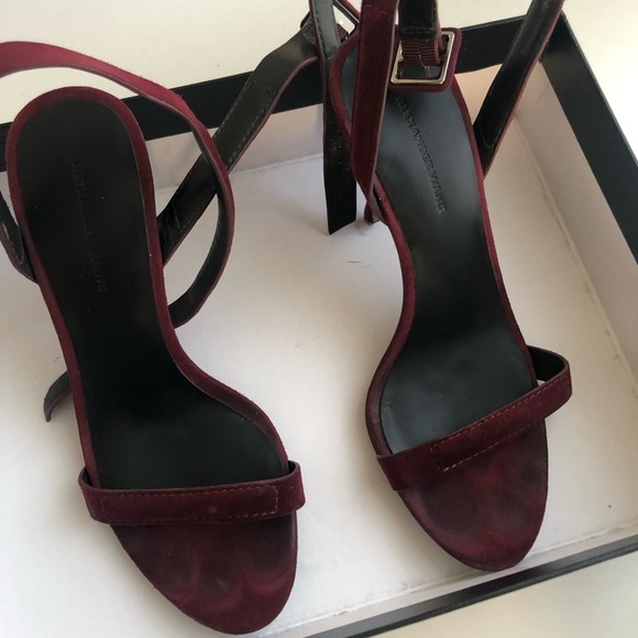 Alexander Wang Antonia Ankle Strap Sandals 35.5 - Picture 4 of 8